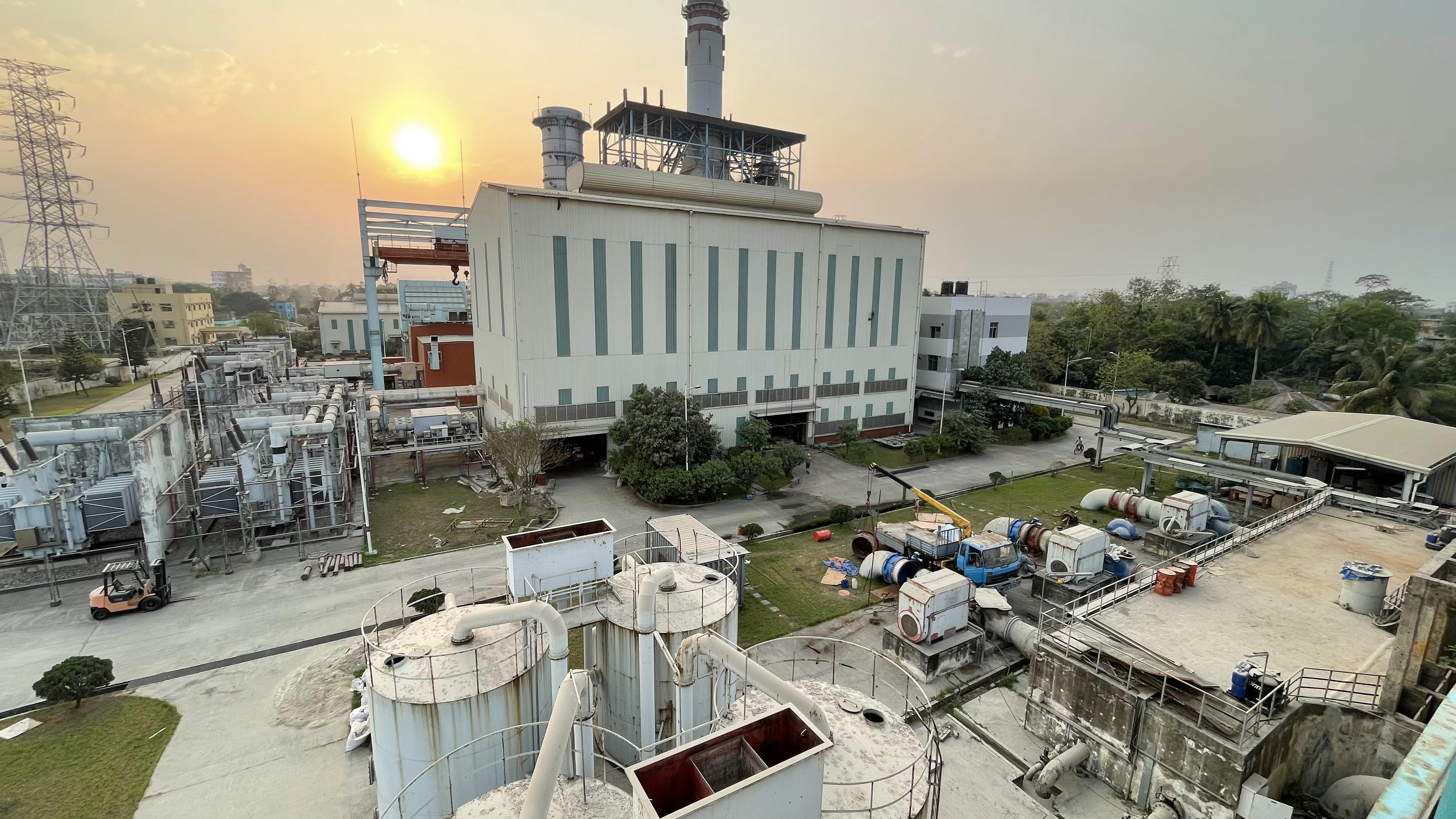  Maintenance of 60MW steam turbine generator unit project of Bangladesh 150MW gas power plant