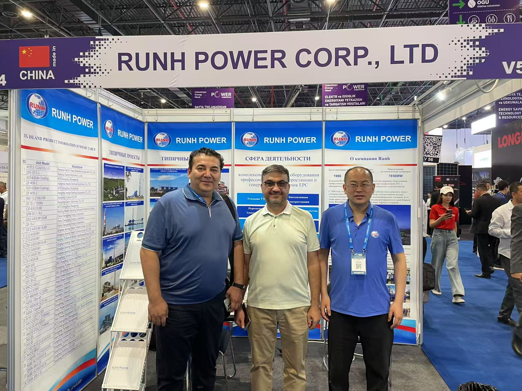 Golden May Global Expansion:Runh Power Showcases at Two Major Power Exhibitions, Accelerating Globalization​​