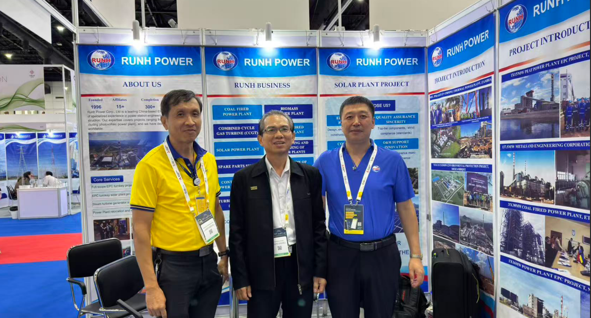 Runh Power Shines at Enlit Asia 2025 in Thailand, Engaging with EGAT and Thai Parliament to Explore New Industry Trends